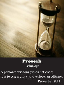 Proverbs 19.11
