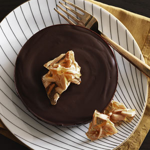 Chocolate Honey Almond Tarts